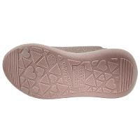 Slip On Infantil Molekinha Tecido Brilho - Rosa - 2