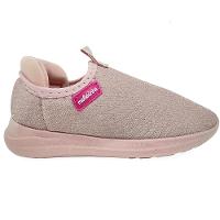 Slip On Infantil Molekinha Tecido Brilho - Rosa - 3