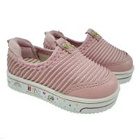 Slip On Infantil Molekinha Tecido Canelado Comfy - Rosa - 1