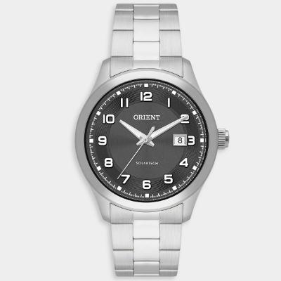 Relógio Orient Analógico Solartech Pulseira Elos Masculino - Prata