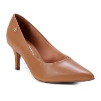 Scarpin Vizzano Salto Médio Bico Fino Feminino - Caramelo - 5