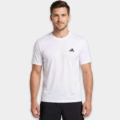 Camiseta Adidas Workout Essentials Base Masculina - Branco