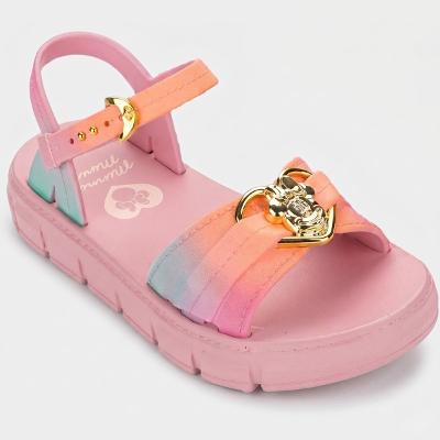 Sandália Infantil Grendene Kids Disney Love Minnie Menina - Rosa