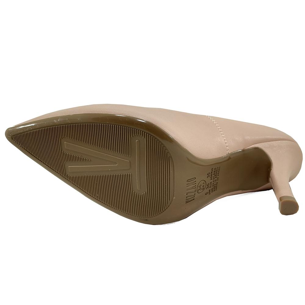 Scarpin Vizzano Pelica Fosco Salto Alto Feminino - Rosa - 4