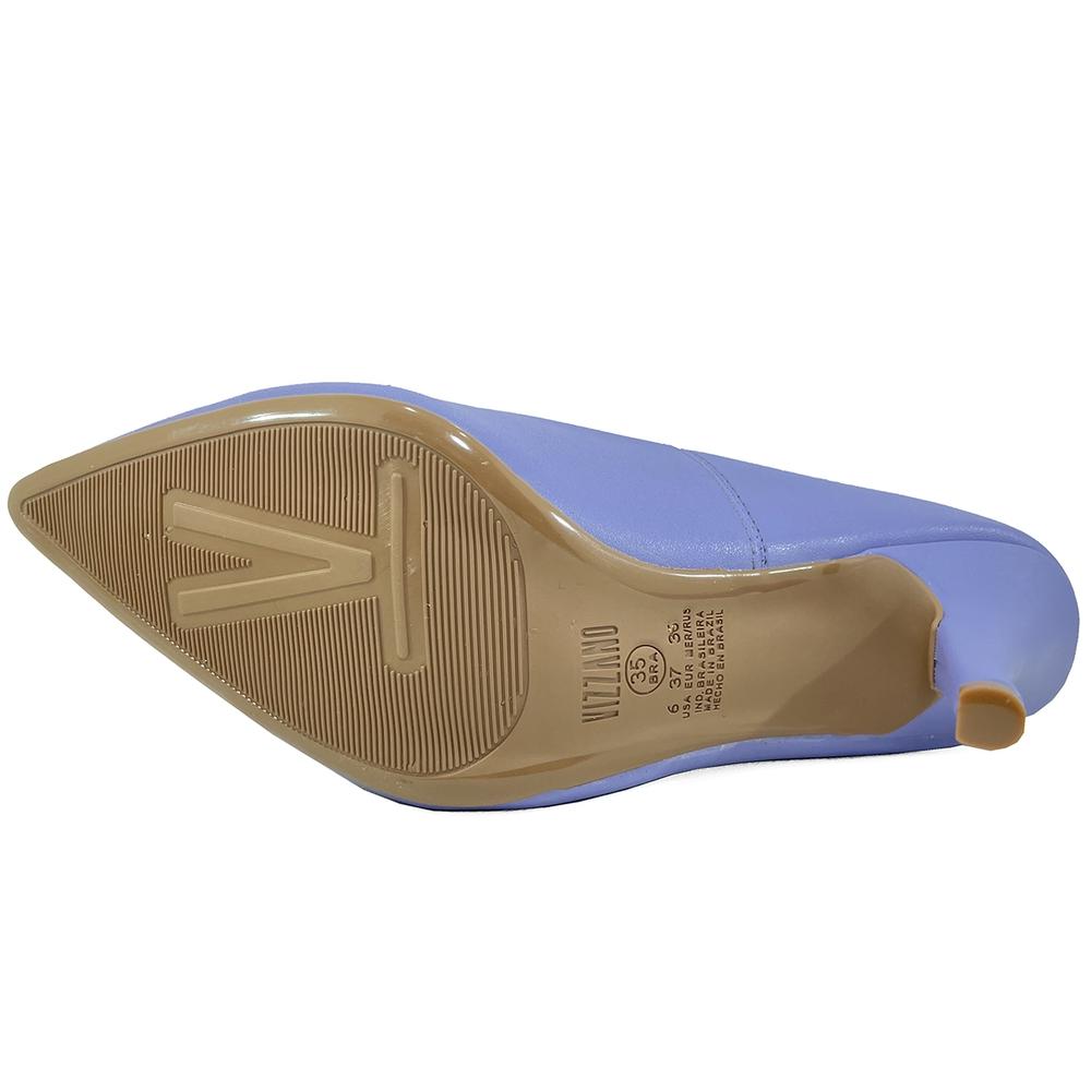 Scarpin Vizzano Pelica Fosco Salto Alto Feminino - Violeta - 4