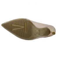 Scarpin Vizzano Napa Gliter Salto Alto Bico Fino - Rosa