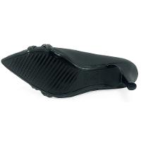 Scarpin Vizzano Enfeite Tira Strass Salto Médio - Preto - 5