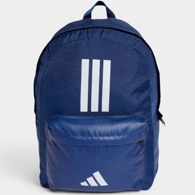 Mochila Adidas Clássica 3 Barras Back To School - Azul Marinho
