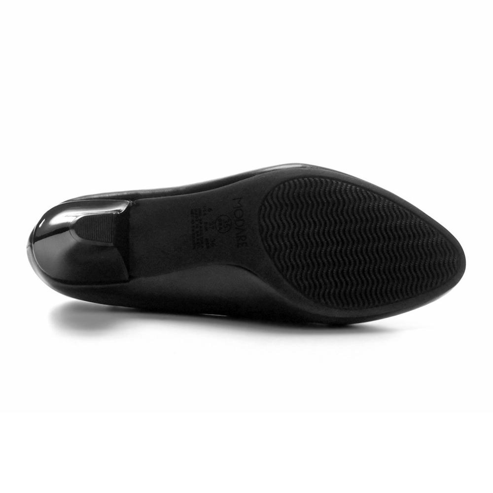 Scarpin Modare Ultraconforto Salto Médio Grosso - Preto - 5