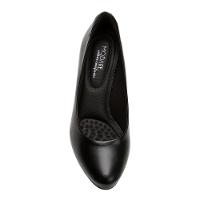 Scarpin Modare Ultraconforto Salto Médio Grosso - Preto