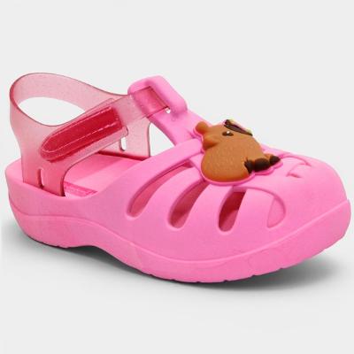 Sandália Infantil Grendene Kids Lumy Capivara Menina - Rosa