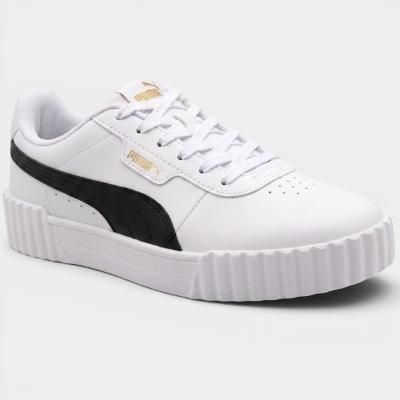 Tênis Puma Carina 3 Bdp Feminino - Branco e Preto