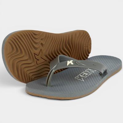 Chinelo Kenner Summer Lisa Masculino - Cinza e Marrom