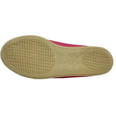 Sapatilha Moleca Laço Tecido Tela - Rosa Pink