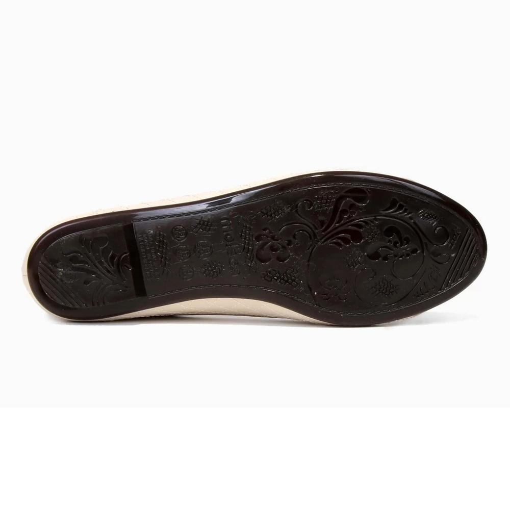 Sapatilha Moleca Laço Matelassê Feminina - Creme - 4