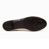 Sapatilha Moleca Laço Matelassê Feminina - Creme