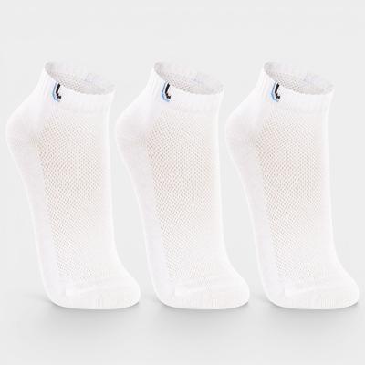 Kit 3 Pares Meia Cano Baixo Lupo Unissex - Branco