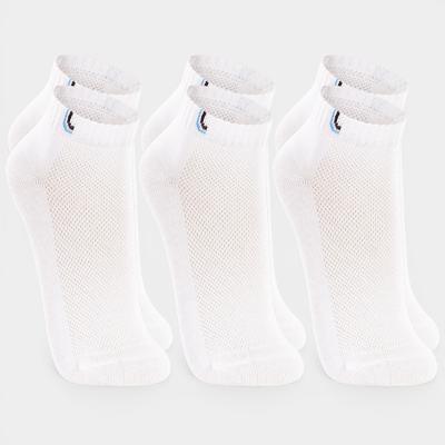 Kit 3 Pares Meia Cano Baixo Lupo Unissex - Branco
