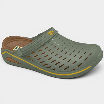 Babuche Boaonda Brave Masculino - Verde e Amarelo
