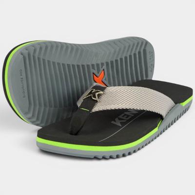 Chinelo Kenner Nk6 Pro Masculino - Cinza e Verde