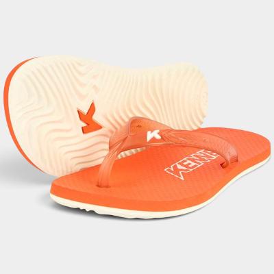 Chinelo Kenner Summer Lisa Masculino - Laranja e Branco