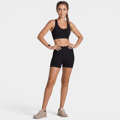 Top Lupo LSport Seamless Ondas Feminino - Preto