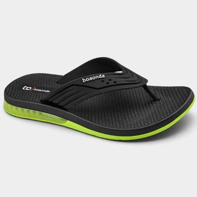 Chinelo Ortopédico Boaonda Colt Masculino - Preto e Verde