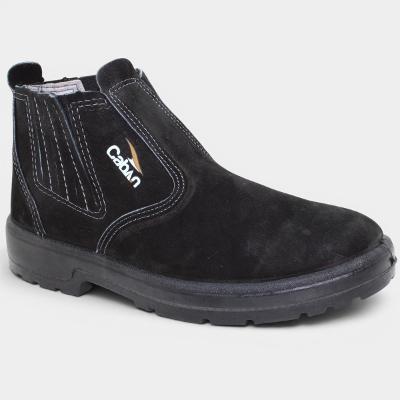Botina Agro Caban Couro Nobuck TP055 - Preto