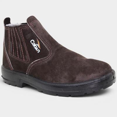 Botina Agro Caban Couro Nobuck TP045 - Marrom