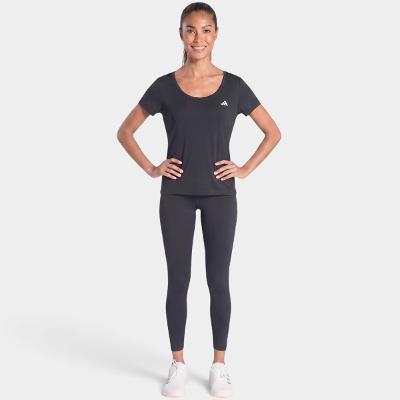 Camiseta Adidas Curve Feminina - Preto