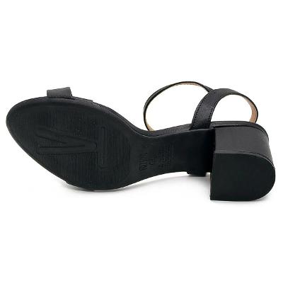 Sandália Vizzano Salto Médio Feminina - Preto