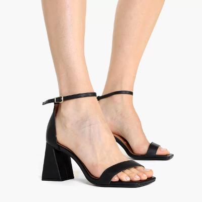 Sandália Vizzano Salto Médio Feminina - Preto