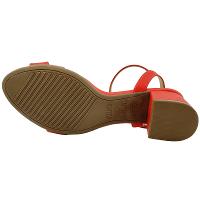 Sandália Vizzano Salto Médio Feminina - Telha - 1