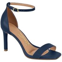 Sandália Vizzano Salto Fino Fechada Feminina - Azul - 1