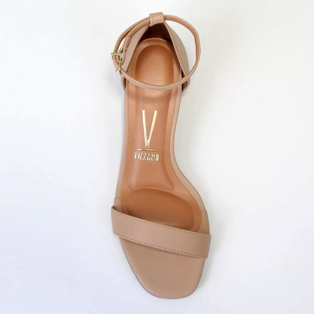 Sandália Vizzano Salto Bloco Feminina - Bege - 3