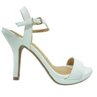 Sandália Vizzano Meia Pata Salto Alto Aberta - Branco - 2