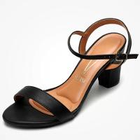 Sandália Vizzano Lisa Básica Feminina - Preto - 1