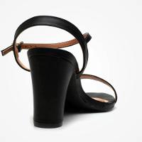 Sandália Vizzano Lisa Básica Feminina - Preto