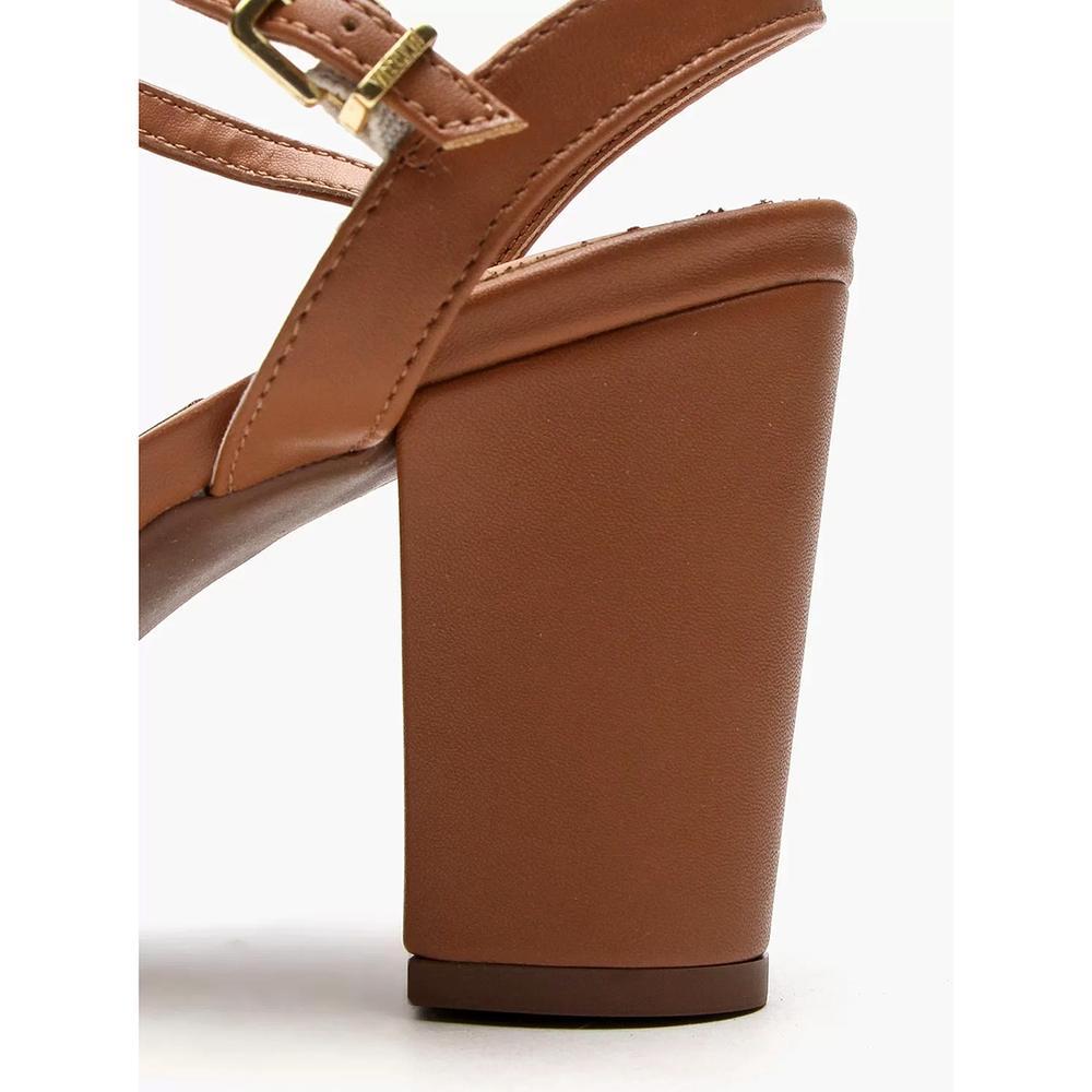 Sandália Vizzano Lisa Básica Feminina - Caramelo - 4