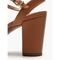 Sandália Vizzano Lisa Básica Feminina - Caramelo