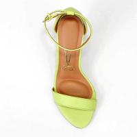 Sandália Vizzano Básica Salto Alto Feminina - Verde Claro - 3