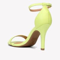 Sandália Vizzano Básica Salto Alto Feminina - Verde Claro