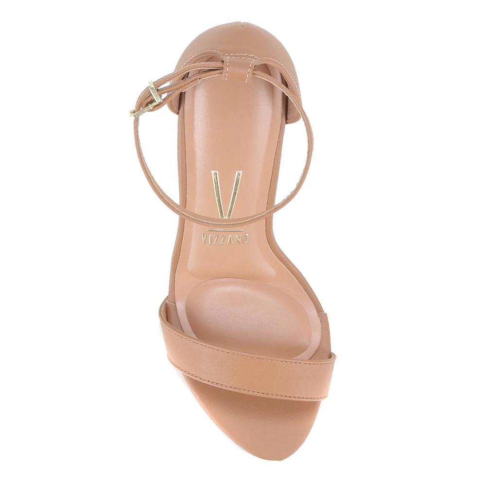 Sandália Vizzano Básica Salto Alto Feminina - Bege - 3