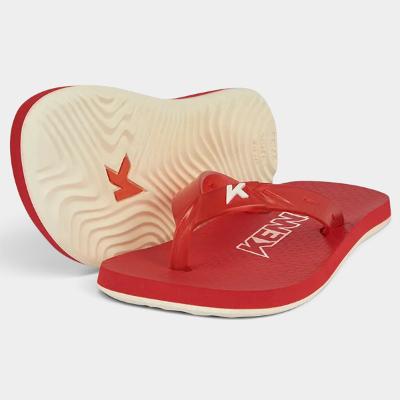 Chinelo Infantil Kenner Summer Kids - Vermelho e Branco