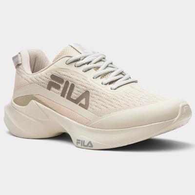 Tênis Fila Progress Lite 2 Feminino - Bege e Rosa