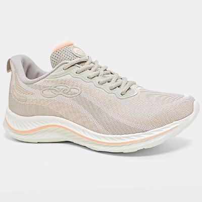 Tênis Olympikus Apolis Feminino - Cinza e Rosa