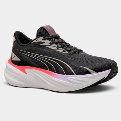 Tênis Puma Maxima Pro - Preto e Laranja