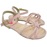 Sandália Infantil Molekinha Tiras Conforto - Rosa - 1