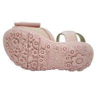 Sandália Infantil Molekinha Laço Metal Baby - Rosa - 5