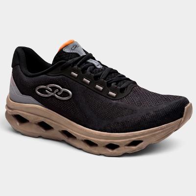 Tênis Olympikus Elevado Masculino - Preto e Marrom